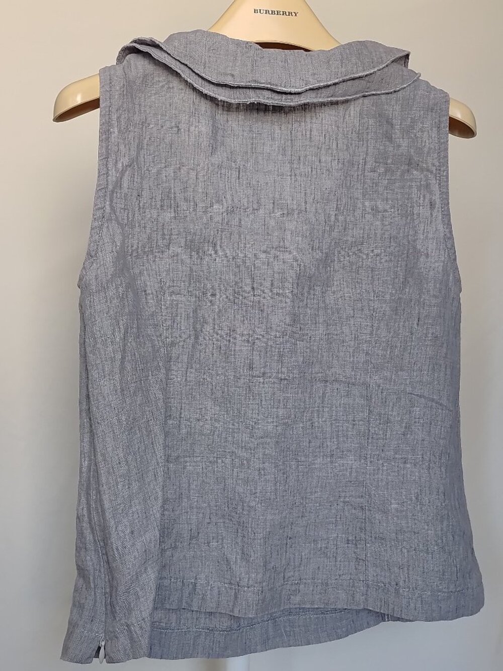 VEX Collection Sleeveless Top Grey Size 38 - Picture 3 of 7